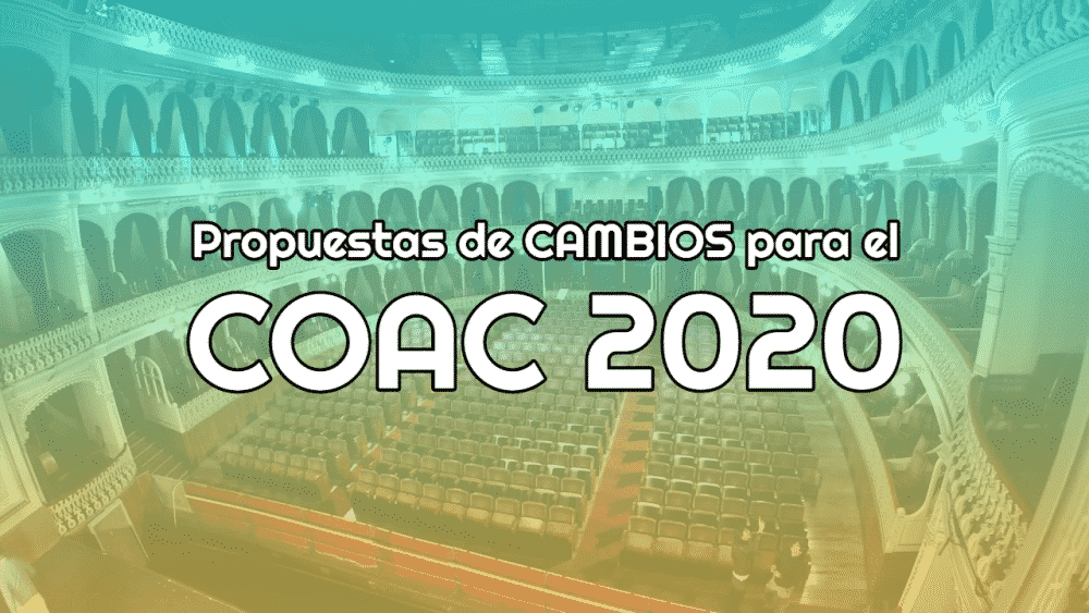 cambios en el coac 2020